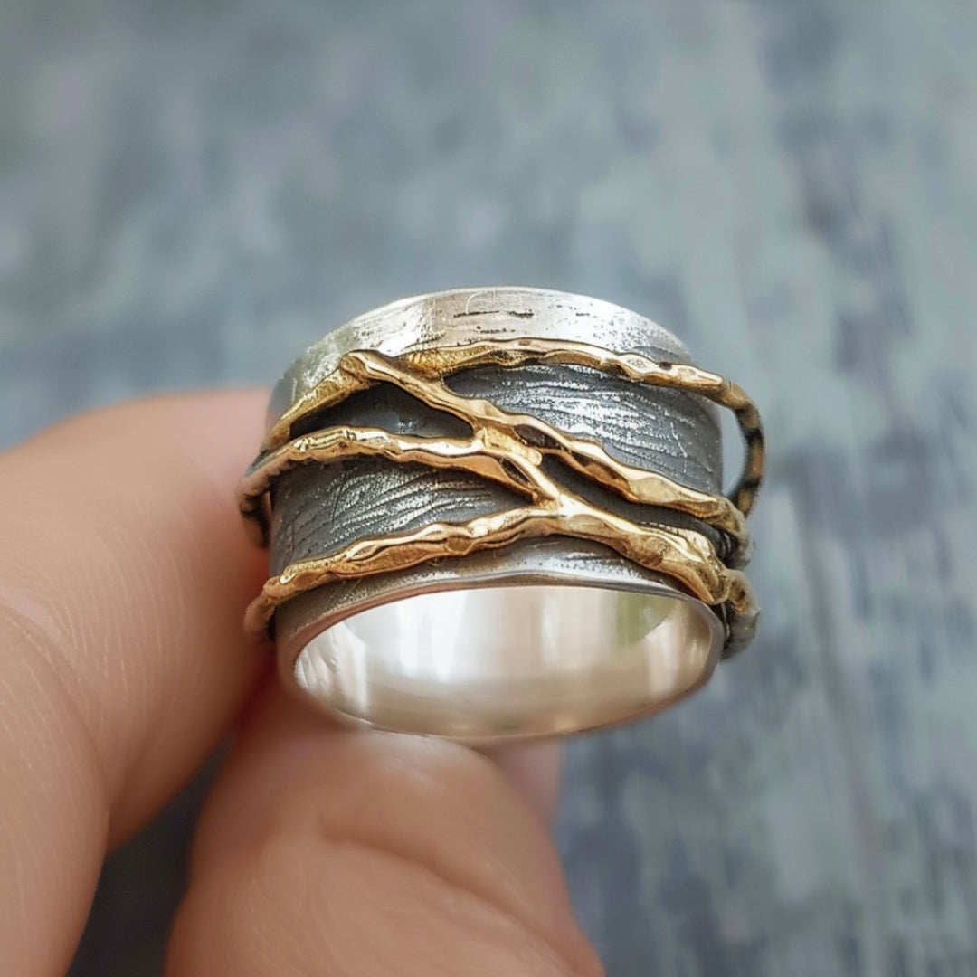 Anillo Hilo en Plata