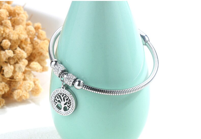 Pulsera Árbol de la Vida en Plata