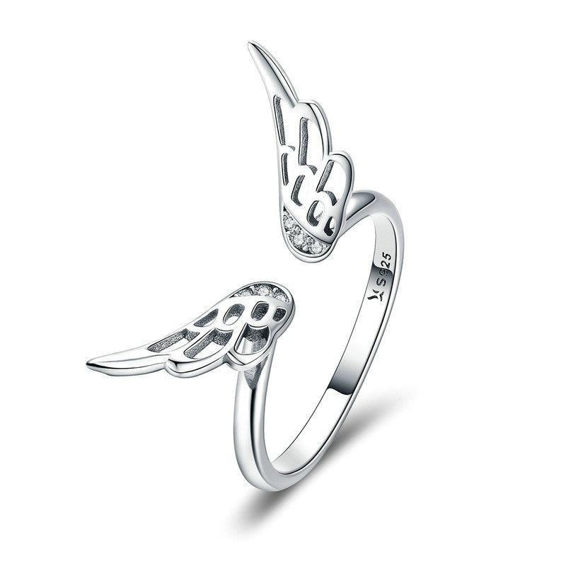 Anillo Alas de Ángel en Plata 925