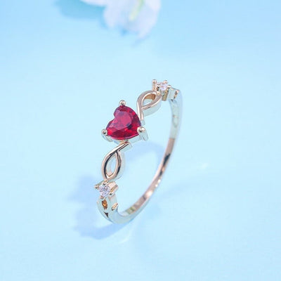 Anillo Cristal del Amor en Oro