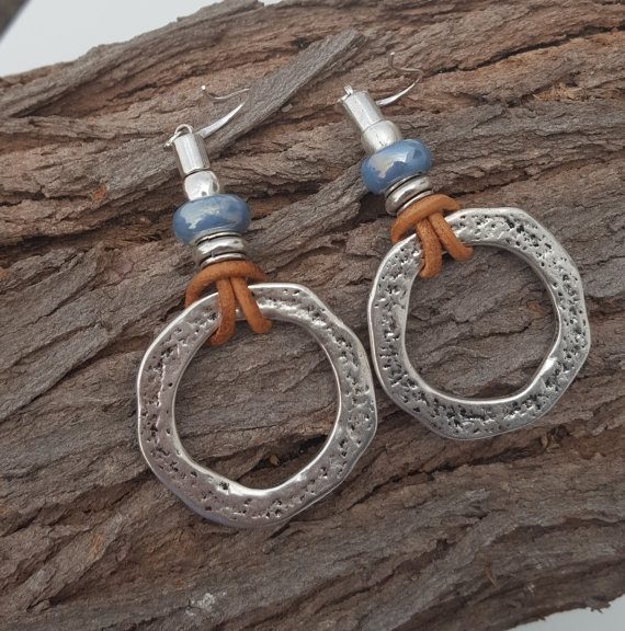 Aretes Vintage Circulares en Plata