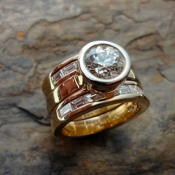 Anillo de Cristal Vintage