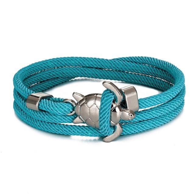 Pulsera Tortuga Marina Hecha a Mano